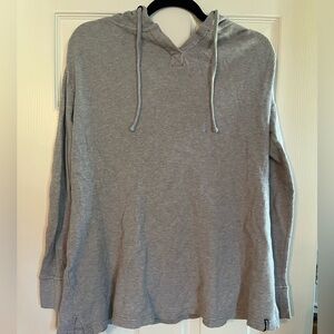 Patagonia Women’s Large Grey Waffle Knit Pullover Hoodie